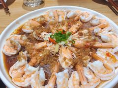 蒜蓉开背虾-全渔村小海鲜