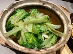 粤式虾膏啫生菜-尚一汤 广东炖汤(金桥国际店)
