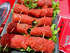 香菜牛肉-谭鸭血老火锅(慈云寺店)