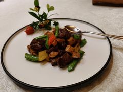 黑椒牛仔粒-民族饭店-四季餐厅