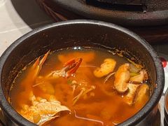 -草家酱蟹炭火烤肉店(珲春南路一店)