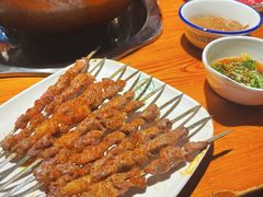 羊肉串-義聚德·清真铜锅涮羊肉·烧烤(河东店)