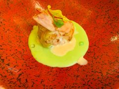 翡翠豆泥奶油虾-虹御轩·传承江浙菜(虹桥店)