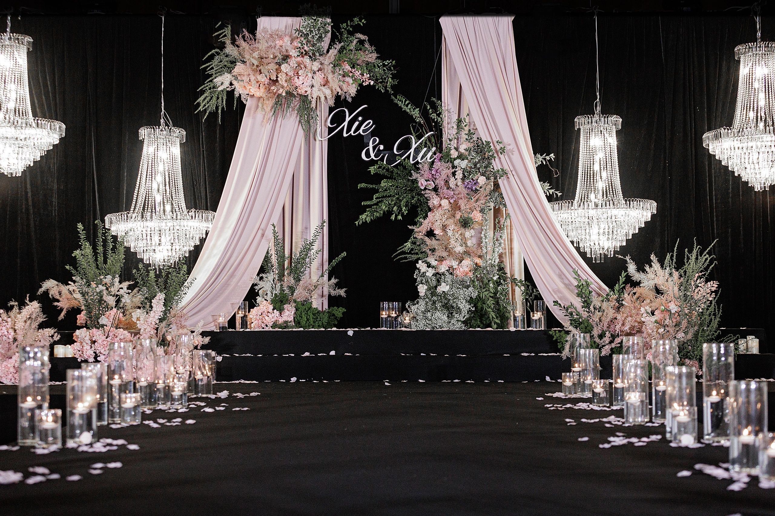 武汉无吊顶小预算韩式室内婚礼