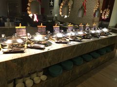 自助取餐区-惠州白鹭湖雅居乐喜来登度假酒店-盛宴标帜西餐厅