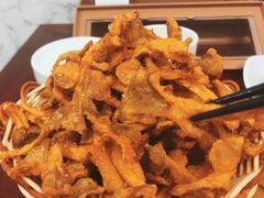 干炸鲜蘑-屋里家延边朝鲜族冷面(南园店)