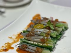 秋葵拌沙虫-黑明餐厅(白鹭洲店)