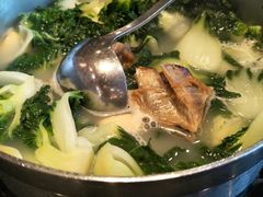 羊烧骨煲淋时蔬-新兴·金羊座·粤菜点心(乐峰店)
