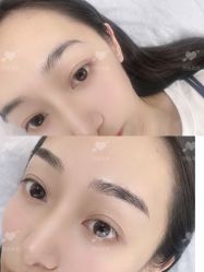 -西施无菌半永久纹绣眉眼影唇轻增发纹发际线