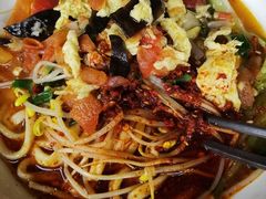 西红柿油泼面-老陈婆手工面庄