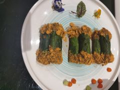 麻酱菠菜-皇城根·烤鸭·鱼头·家常菜(欧亚大观乐活城店)