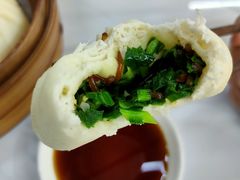 韭菜馅蒸饺-慕民美食家