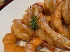 蜜汁酥皮虾-四季民福烤鸭店(前门廊房二条店)