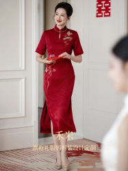 -禾米旗袍妈妈装礼服定制(嘉业国贸店)