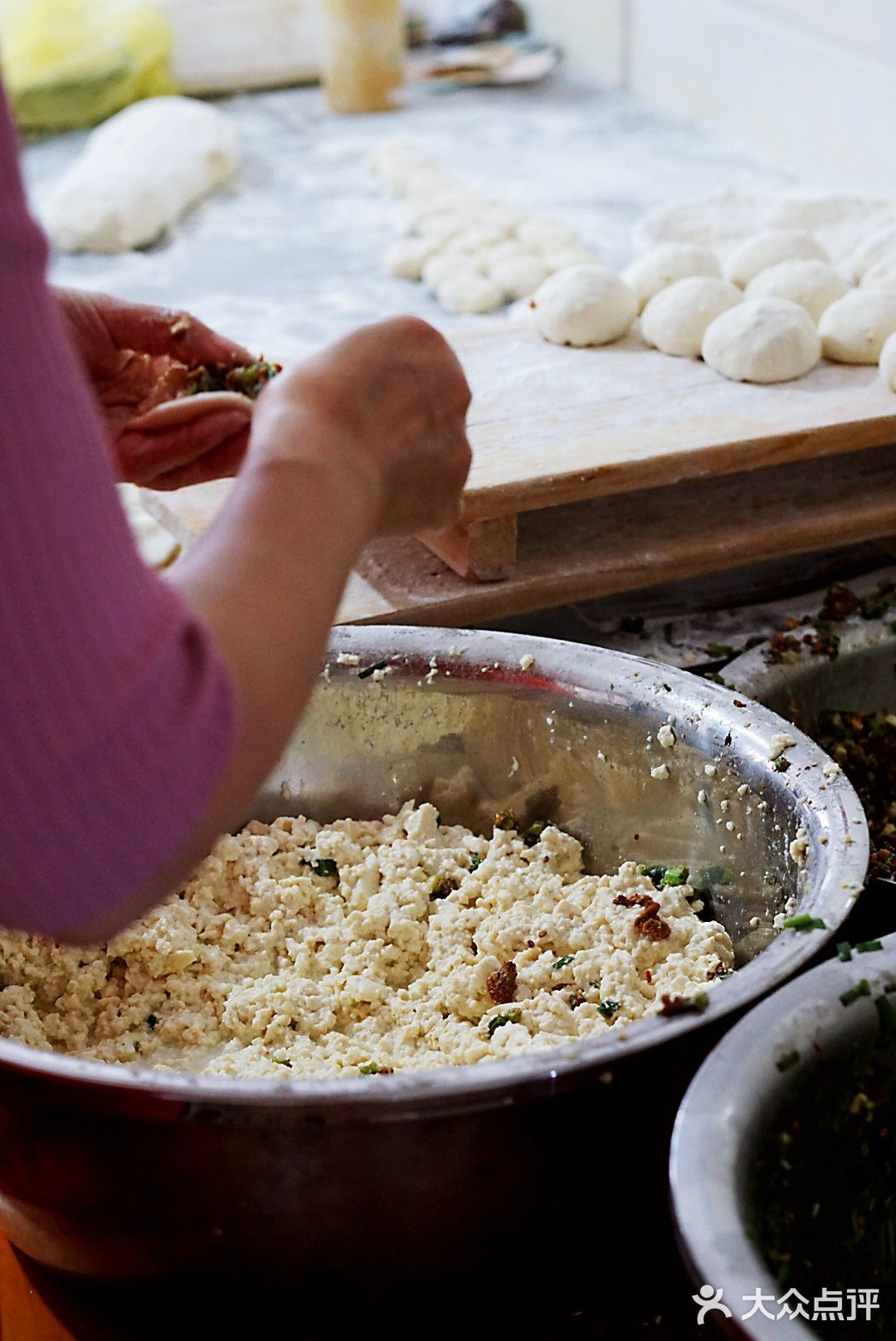 到了开化必打卡冠军水煎包-小女儿馄饨煎包