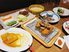 京酱肉丝-老头儿油爆虾(金鹰世界店)