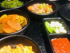 餐前小菜-九田家黑牛烤肉料理(珠江摩尔店)
