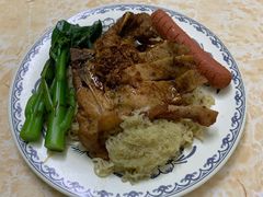 蒜香猪扒捞丁-渔记茶餐厅(渔村店)