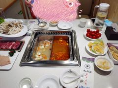 招牌清汤鲜羊锅-九府羊鲜羊火锅·烧烤·小海鲜(华汇大厦店)