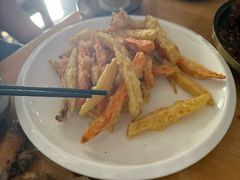 炸杂菜-贤花饭店(城阳店)