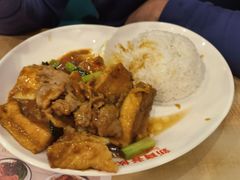 红烧豆腐肉片-新世界餐厅(万达店)