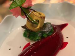 果冻鸭血-老牌坊云南鱼豆花火锅(爱建店)