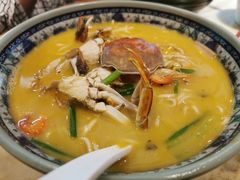 梭子蟹蛋黄面-慧娟面馆·餐厅(望江路店)