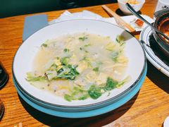 小白菜蛤蜊-粥全粥到海鲜家常菜·海肠捞饭(嫩江路店)