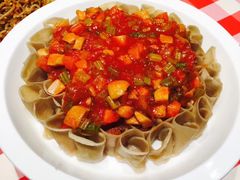 西红柿浇汁莜面-西贝(枫蓝国际购物中心店)