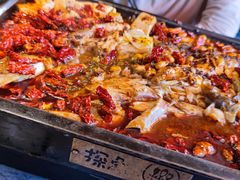 -探鱼·鲜青椒爽麻烤鱼(天河优托邦店)