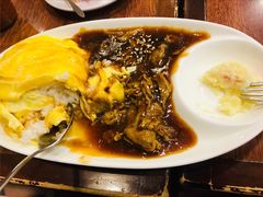 照烧肥牛蛋包饭-玛格萝妮比萨屋(陆家浜路店)