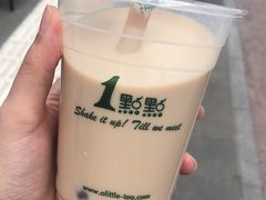 波霸奶茶➕珍珠-1点点(西山万达金街店)