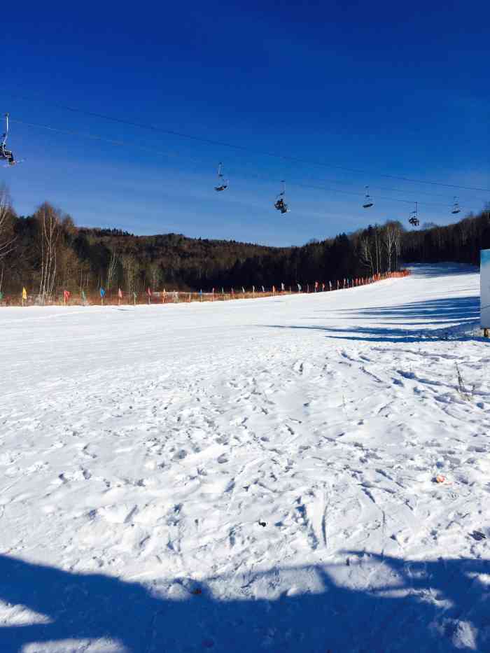 梅花山庄滑雪场图片