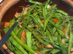 鲜鱿啫刀豆-阿皇仔烧鹅(麦地店)