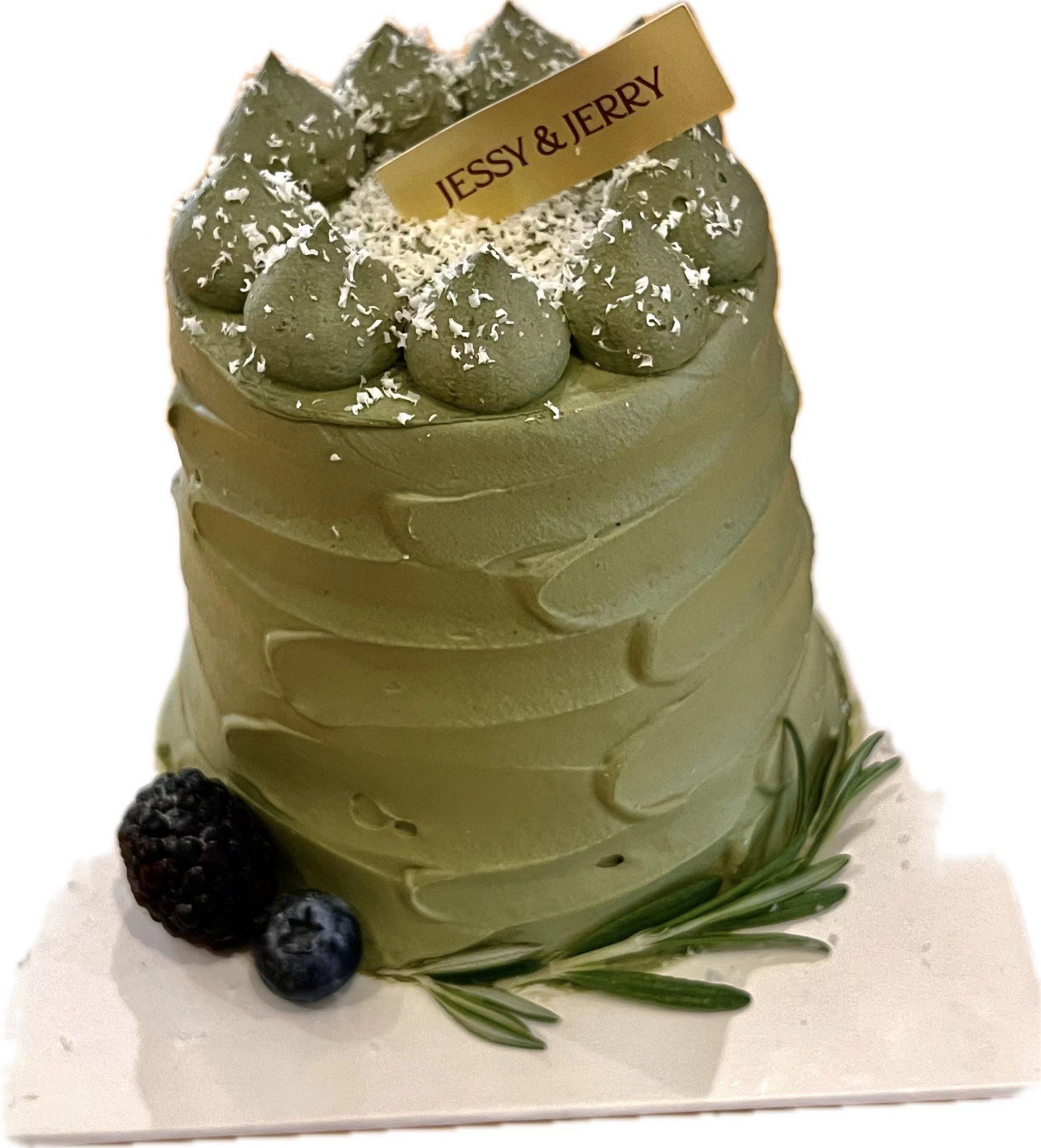 清新绿茶蛋糕日记