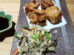 啤酒炸鸡配黑醋汁-慢走(甜水园店)
