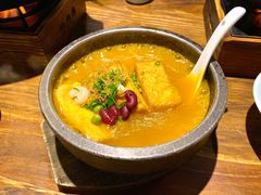 石锅金瓜手工豆腐-铁道茶苑.色稷餐厅(莲花南路店)