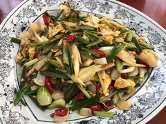 野葱炒蛋-原味缘菜馆