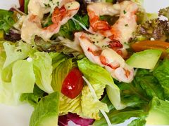 温大虾沙拉，牛油果，番茄-Jean Georges