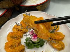 咸蛋黄炒虾-金百门·顺德海鲜酒家(陈村店)