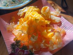 甜品香芒乳扇-月亮眼花园餐厅书吧酒吧