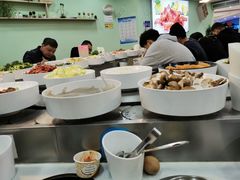 自助取餐区-咕叽咕叽自助烤肉小火锅(西城广场购物中心店)