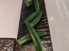 烤秋葵-千寻山野烤肉(中关村店)