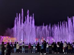 -大连星海广场音乐喷泉