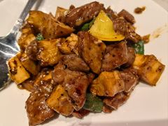 珍菌牛肉粒-汤城小厨•粤菜•靓汤(西直门凯德MALL店)