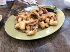 椒盐鱿鱼须-贞姨美食·老字号海鲜大排档