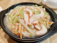 蟹柳节瓜煲-佛有缘素食馆·荔湾老字号(陈家祠首店)