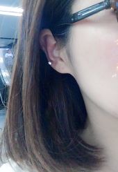 点击看大图 穿耳洞-月野兔日式美睫美甲