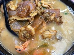 海鲜牛蛙面-台州老六海鲜面馆(上南总店)
