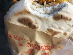 蛋菜夹馍-老马家马蓉蛋菜夹馍·腊牛肉夹馍(回民街店)